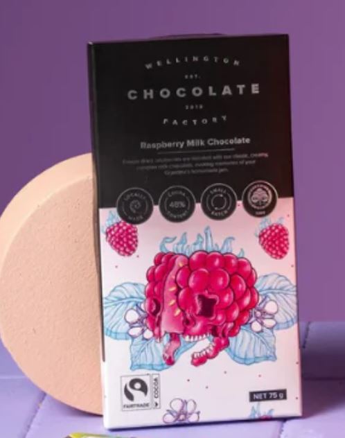 Raspberry Milk Chocolate Bar [75g]