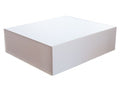 White Gift Box with Magnetic Closure Medium Square