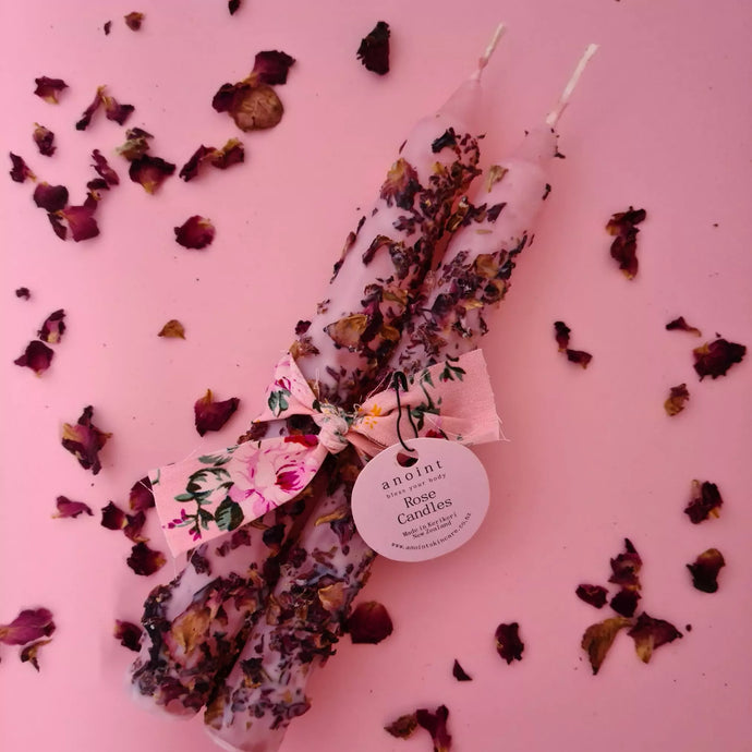 Rose Candles of Anoint